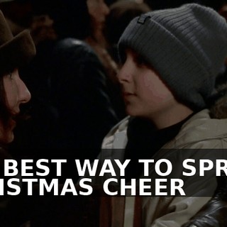 THE BEST WAY TO SPREAD CHRISTMAS CHEER