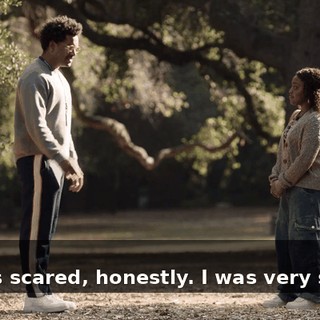 I was -- I was scared, honestly. I was very scared.