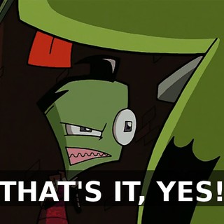 THAT'S IT, YES!