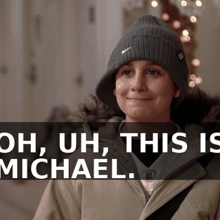 OH, UH, THIS IS MICHAEL.