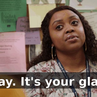 Okay. It's your glass.
