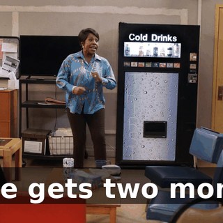 ♪ He gets two more ♪