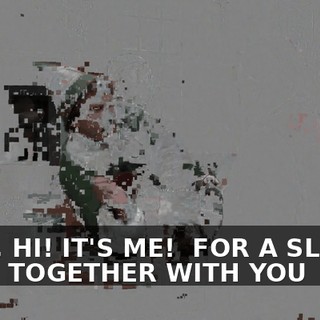 DAD, HI! IT'S ME! ♪ FOR A SLEIGH RIDE TOGETHER WITH YOU ♪