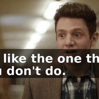 It's like the one thing you don't do.