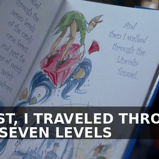 "FIRST, I TRAVELED THROUGH THE SEVEN LEVELS