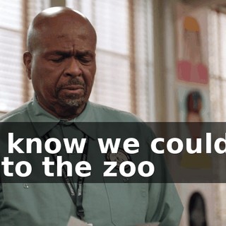 we know we couldn't go to the zoo