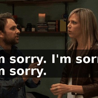 I'm sorry. I'm sorry. I'm sorry.