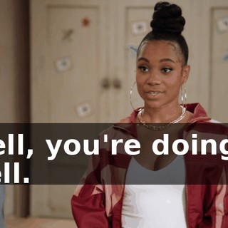 Well, you're doing it well.