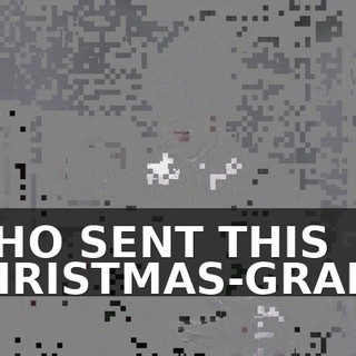 WHO SENT THIS CHRISTMAS-GRAM?