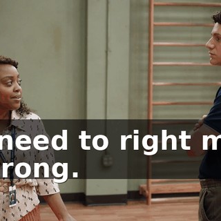 I need to right my wrong.