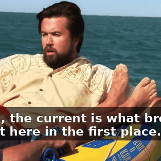 Frank, the current is what brought us out here in the first place.