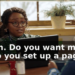 Yeah. Do you want me to help you set up a page?