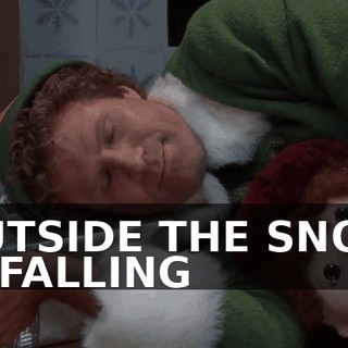 ♪ OUTSIDE THE SNOW IS FALLING ♪
