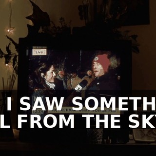 UH, I SAW SOMETHING FALL FROM THE SKY