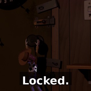 Locked.