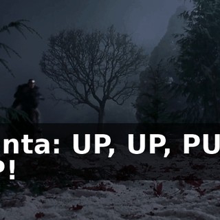 Santa: UP, UP, PULL UP!