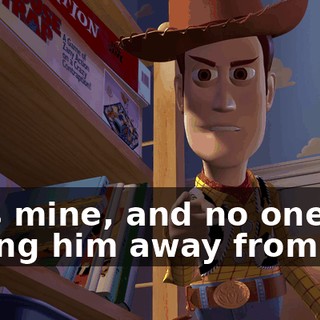 He's mine, and no one is taking him away from me.