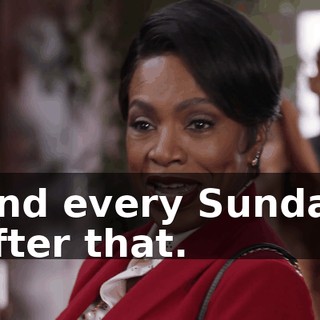 And every Sunday after that.