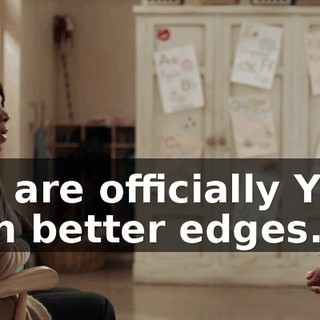 You are officially Yoda with better edges.