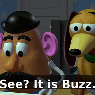 See? It is Buzz.