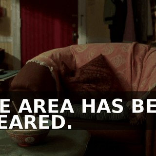 THE AREA HAS BEEN CLEARED.