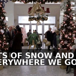 ♪ LOTS OF SNOW AND ICE EVERYWHERE WE GO ♪