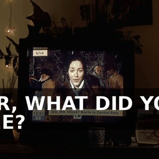 SIR, WHAT DID YOU SEE?