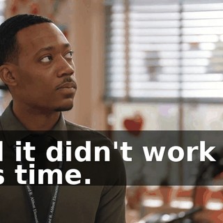 and it didn't work out this time.