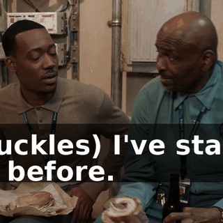 (chuckles) I've staken out before.