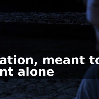 Vacation, meant to be spent alone
