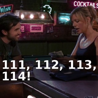 $111, $112, $113, $114!