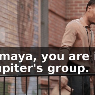 Amaya, you are in Jupiter's group.