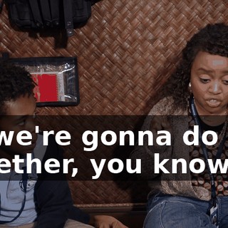 So we're gonna do this together, you know?
