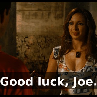 Good luck, Joe.