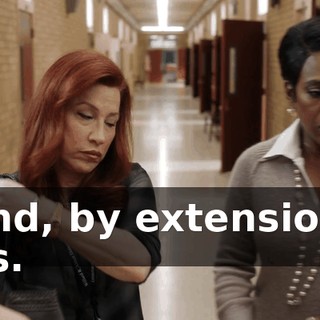 and, by extension, us.