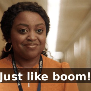 Just like boom!