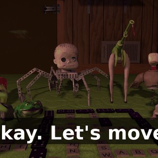 Okay. Let's move!