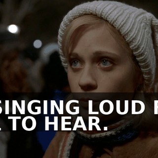 IS SINGING LOUD FOR ALL TO HEAR.