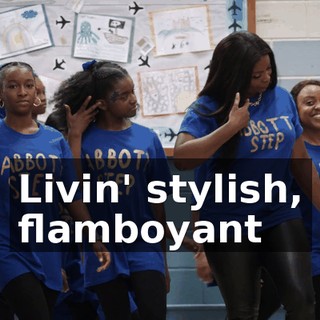 ♪ Livin' stylish, flamboyant ♪