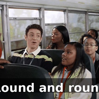 ♪ Round and round ♪