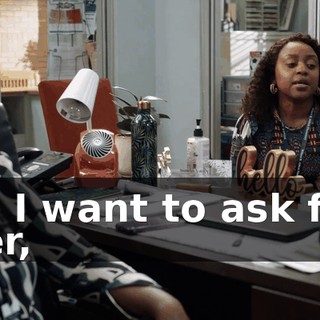 so I want to ask for her,