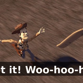 I got it! Woo-hoo-hoo!