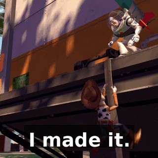 I made it.