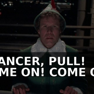 PRANCER, PULL! COME ON! COME ON!