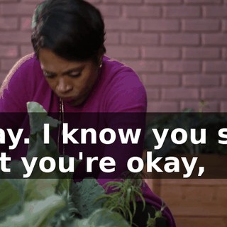 Okay. I know you said that you're okay,