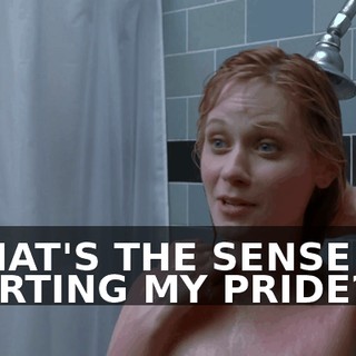 ♪ WHAT'S THE SENSE OF HURTING MY PRIDE? ♪