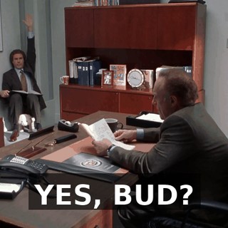 YES, BUD?