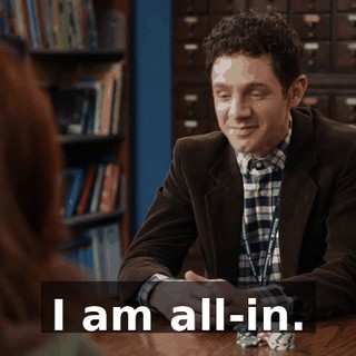 I am all-in.