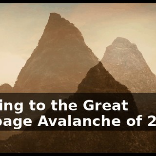 leading to the Great Garbage Avalanche of 2505,