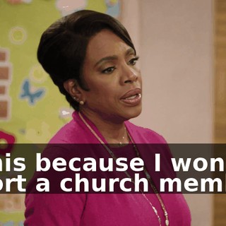 Is this because I won't extort a church member?